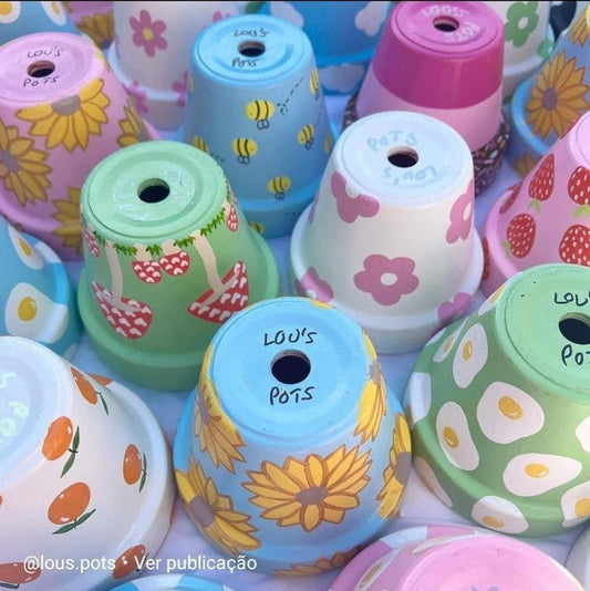 Painting Planter Pot Workshop