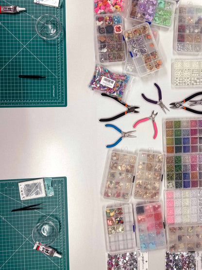Beaded Polaroid Magnets Workshop