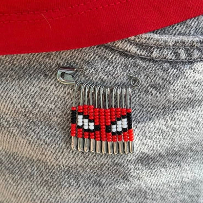 Beaded Safety Pin Workshop