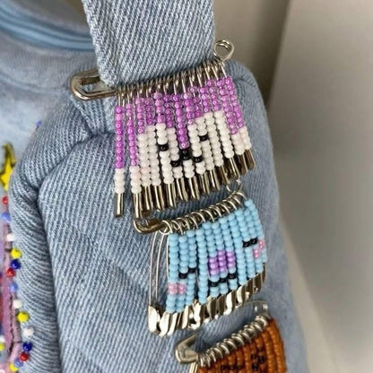 Beaded Safety Pin Workshop